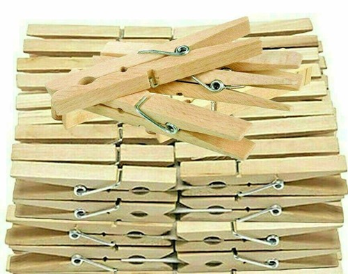 Wooden clothes pegs for - wooden,