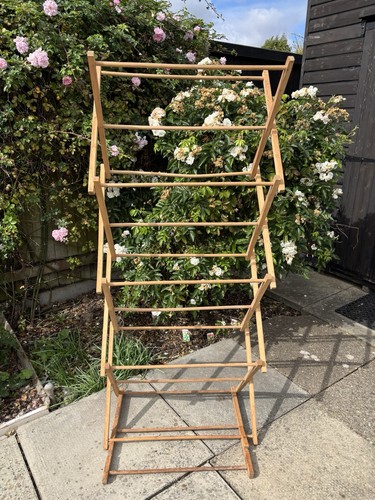 Vintage wooden folding - vintage,