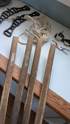 Ramin hardwood airer lathe - ramin,
