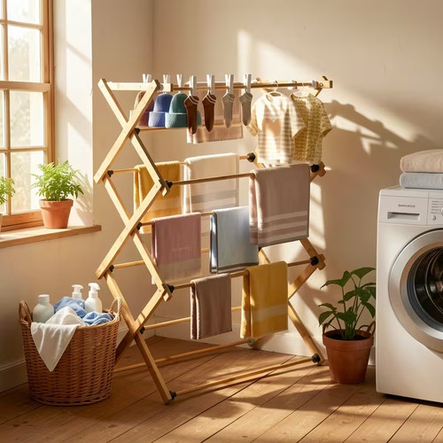 Tier classic bamboo wooden - 4,