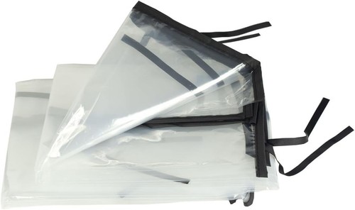 Stylish transparent clothes - transparent,