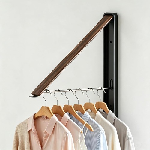 Wall mounted clothes drying - wall,