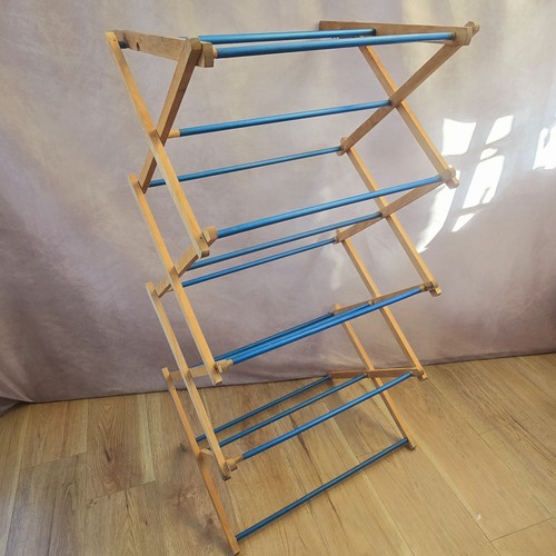 Vintage wooden folding - folding, clothes