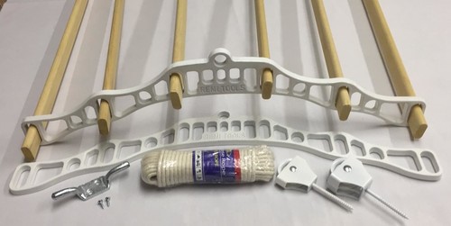 Traditional kitchen airer - kitchen,
