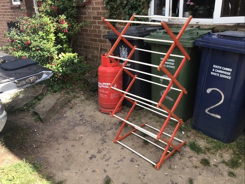 Wooden clothes airer - wooden,